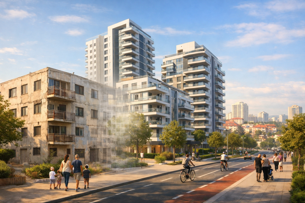 1,827 דירות חדשות בדרך לשרון: רעננה, הרצליה, הוד השרון, חדרה ונתניה מאיצות פינוי־בינוי – וכפר סבא נותרת מחוץ לגל