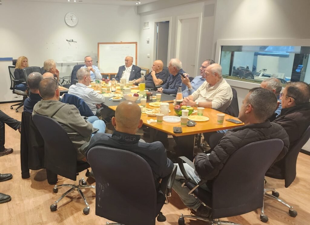 בישיבה חגיגית: נחנכו משרדי ארגון הקבלנים שרון שומרון – וברקע אזהרה על שוק הדיור